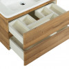BelBagno Тумба с раковиной Albano-Cer 80 подвесная Rovere Rustico