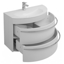De Aqua Мебель для ванной Эскалада 100 L, зеркало Экстра EXT G 100 F