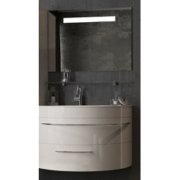 De Aqua Мебель для ванной Эскалада 100 L, зеркало Экстра EXT G 100 F