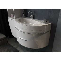 De Aqua Мебель для ванной Эскалада 100 L, зеркало Экстра EXT G 100 F