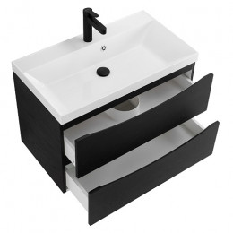BelBagno Тумба с раковиной Marino 80 подвесная Rovere Cioccolato Amaro