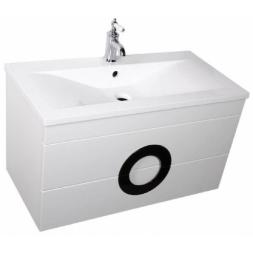 De Aqua Мебель для ванной Форма 90, зеркало Сити