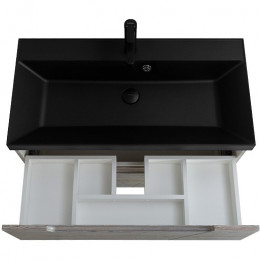 BelBagno Тумба с раковиной Vittoria 100 подвесная Pino с раковиной BB1000/450-LV-ART-AST-NERO