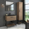 Comforty Зеркало Бредфорд 75 черное