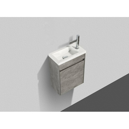 BelBagno Мебель для ванной Pietra mini 46 L Stucco Cemento, BTN