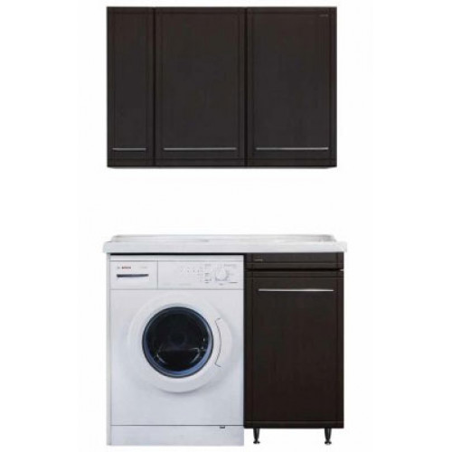 Водолей Мебель для ванной 110 с раковиной под стиральную машину