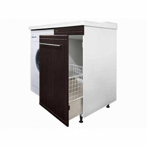 Водолей Мебель для ванной 110 с раковиной под стиральную машину