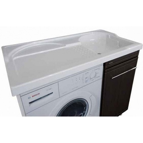 Водолей Мебель для ванной 110 с раковиной под стиральную машину