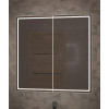 Vigo Зеркальный шкаф Geometry 800 с бесконтактным выключателем