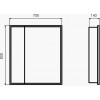 Comforty Мебель для ванной Классик 70 белая матовая