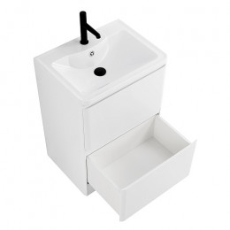 BelBagno Тумба с раковиной Albano 70 напольная Bianco Lucido