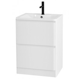 BelBagno Тумба с раковиной Albano 70 напольная Bianco Lucido