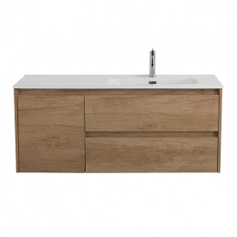 BelBagno Тумба с раковиной Kraft 120 R подвесная Rovere Nebrasca Nature