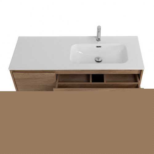 BelBagno Тумба с раковиной Kraft 120 R подвесная Rovere Nebrasca Nature