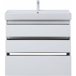 Aquanet Мебель для ванной Nova Lite 100 белая глянцевая