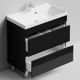 Водолей Тумба под раковину Бест 80 черная