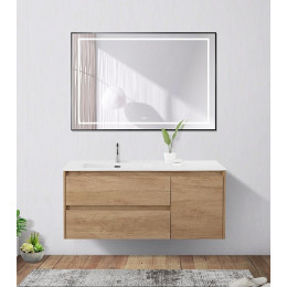 BelBagno Зеркало SPC-KRAFT-1200-800-LED-TCH-WARM-NERO