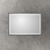 BelBagno Зеркало SPC-KRAFT-1200-800-LED-TCH-WARM-NERO
