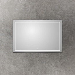BelBagno Зеркало SPC-KRAFT-1200-800-LED-TCH-WARM-NERO