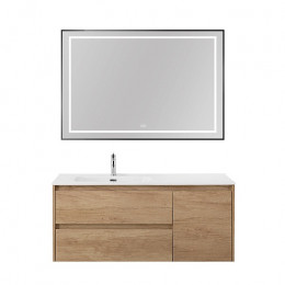 BelBagno Зеркало SPC-KRAFT-1200-800-LED-TCH-WARM-NERO
