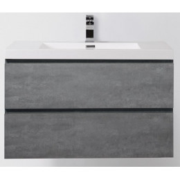 BelBagno Тумба для умывальника LUCE-900 Stucco Cemento