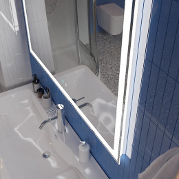 BelBagno Зеркало SPC-GRT-1000-800-LED-TCH-SND