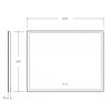 BelBagno Зеркало SPC-GRT-1000-800-LED-TCH-SND