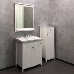 Comforty Зеркало Тбилиси 70 белое