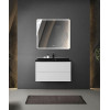 BelBagno Тумба с раковиной Marino 80 подвесная Bianco Lucido с раковиной 80/45 ART-AST-NERO