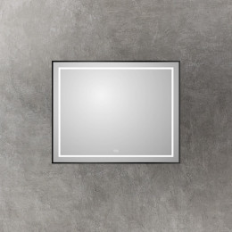 BelBagno Зеркало SPC-KRAFT-1000-800-LED-TCH-WARM-NERO