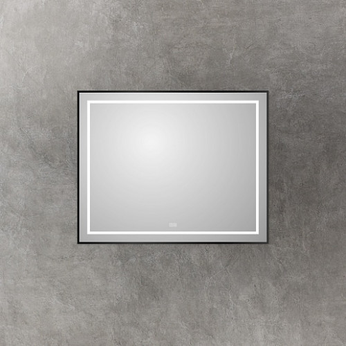 BelBagno Зеркало SPC-KRAFT-1000-800-LED-TCH-WARM-NERO