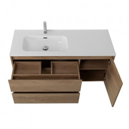 BelBagno Мебель для ванной Kraft 120 L подвесная Rovere Nebrasca Nature