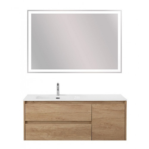 BelBagno Мебель для ванной Kraft 120 L подвесная Rovere Nebrasca Nature