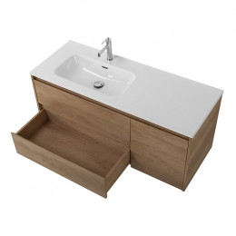 BelBagno Мебель для ванной Kraft 120 L подвесная Rovere Nebrasca Nature