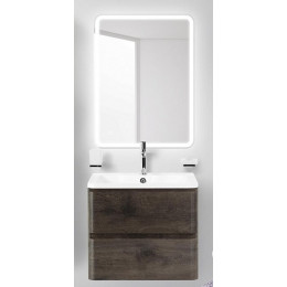BelBagno Мебель для ванной Albano 70 подвесная Rovere Nature Grigio