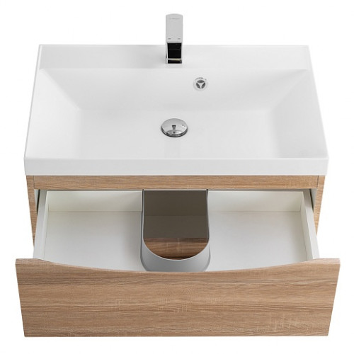BelBagno Тумба с раковиной Marino 60 подвесная Rovere Bianco