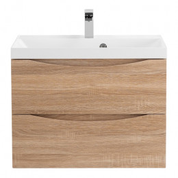 BelBagno Тумба с раковиной Marino 60 подвесная Rovere Bianco