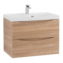 BelBagno Тумба с раковиной Marino 60 подвесная Rovere Bianco