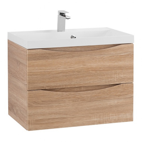 BelBagno Тумба с раковиной Marino 60 подвесная Rovere Bianco