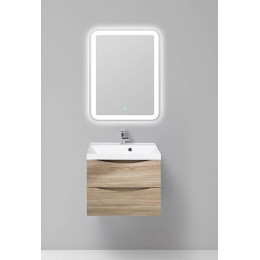 BelBagno Тумба с раковиной Marino 60 подвесная Rovere Bianco