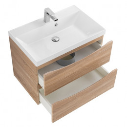 BelBagno Тумба с раковиной Marino 60 подвесная Rovere Bianco