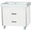 Misty Тумба для умывальника Джулия QVATRO 90 белая White