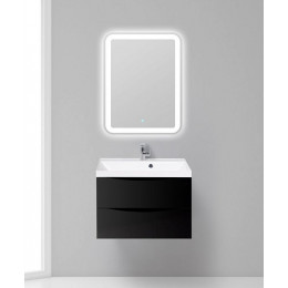 BelBagno Тумба с раковиной MARINO 700 Nero Lucido