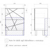 Vigo Тумба под раковину Geometry 2-600 белая