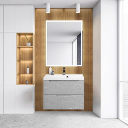 BelBagno Тумба с раковиной Vittoria 80 подвесная Toros Bianco