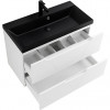 BelBagno Мебель для ванной Vittoria 100 Bianco Opaco с раковиной BB1000/450-LV-ART-AST-NERO