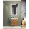 BelBagno Тумба с раковиной Due 60 подвесная Rovere Nature