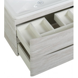 BelBagno Тумба с раковиной Acqua 90 подвесная Rovere Vintage Bianco
