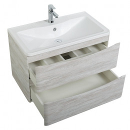 BelBagno Тумба с раковиной Acqua 90 подвесная Rovere Vintage Bianco