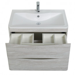 BelBagno Тумба с раковиной Acqua 90 подвесная Rovere Vintage Bianco